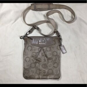 Coach Madison Op Art Signature Crossbody Swingpack
